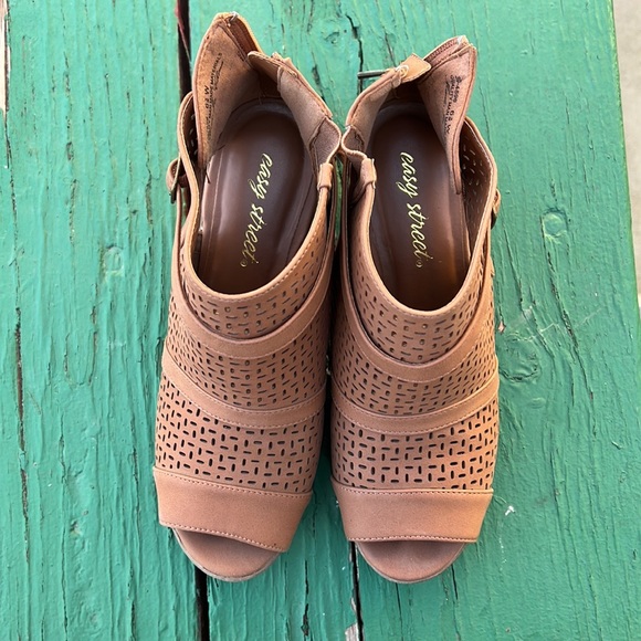 SOLD Peekaboo Low Heel Booty - Picture 2 of 4